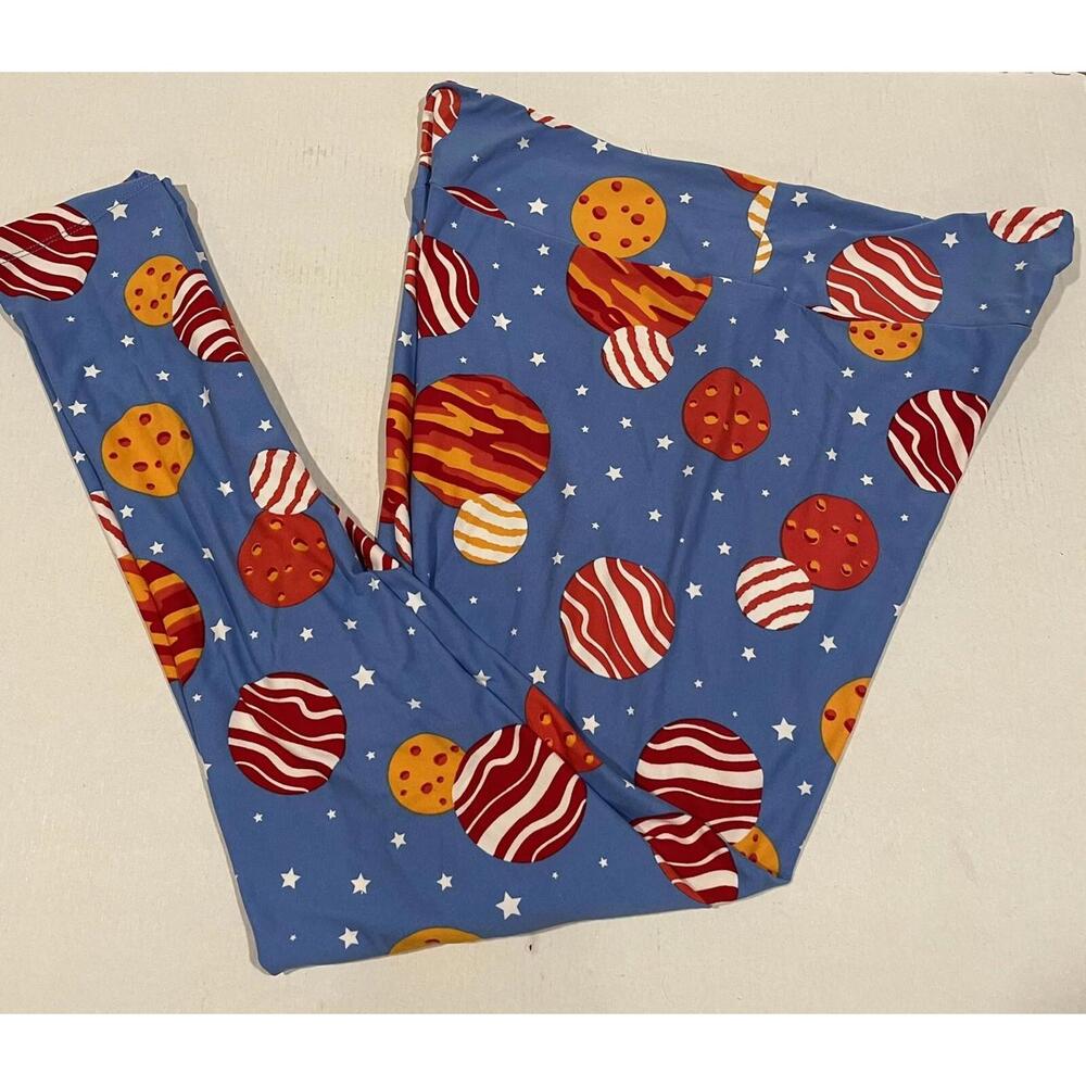 NEW LuLaRoe Unicorn Moons Planets Print. Tall & Curvy TC 12-18. Buttery Soft